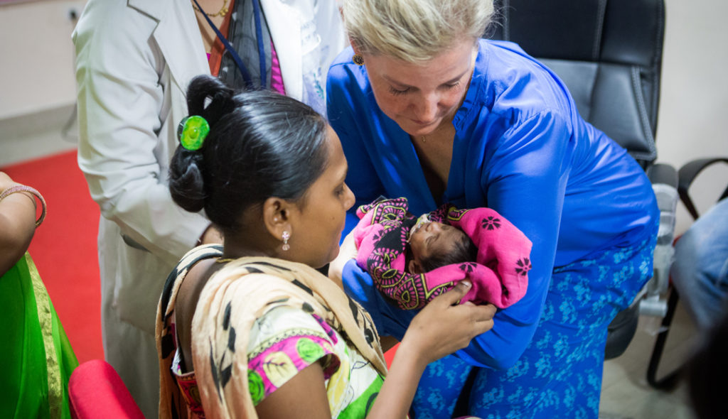 Countess of Wessex visits Gandhi and Niloufer Hospitals in Hyderabad